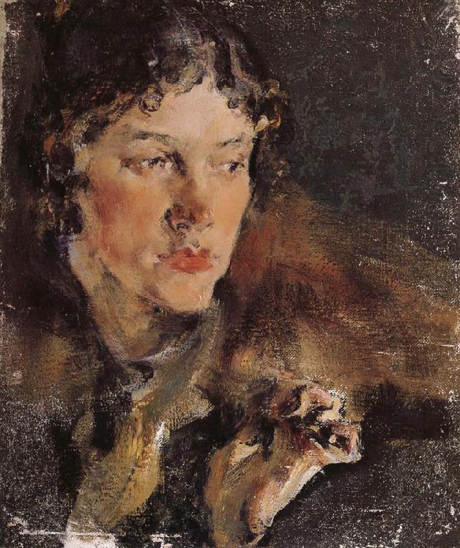 Portrait of Artist-s Wife, Nikolay Fechin